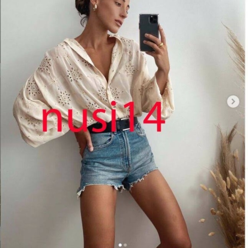 Zara size 2 small jean shorts high waisted